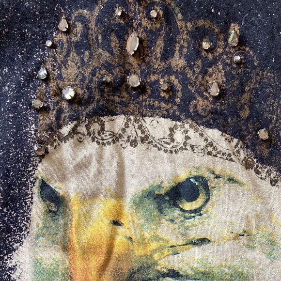 Guess Los Angeles Black Graphic Tee Size XS - Picture 9 of 12